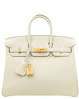 Hermes Craie Retourne Birkin 25 Bag