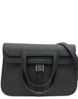 Hermes Noir Halzan 25 Bag