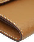 Hermes Gold Constance To Go Wallet