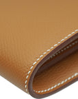 Hermes Gold Constance To Go Wallet