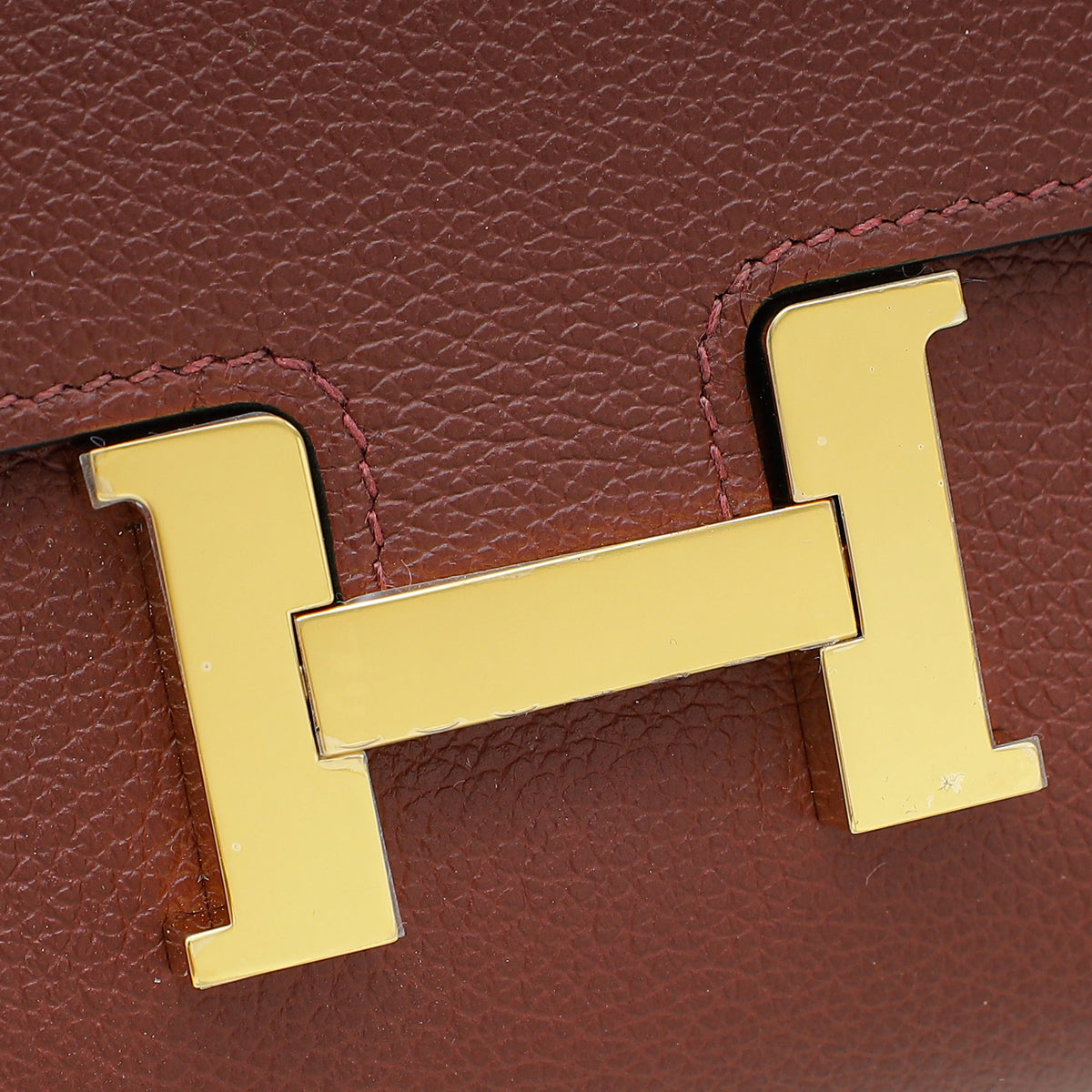 Hermes Rouge H Constance To Go Evercolor Wallet