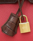 Hermes Bicolor Retourne Birkin Touch 30 Bag