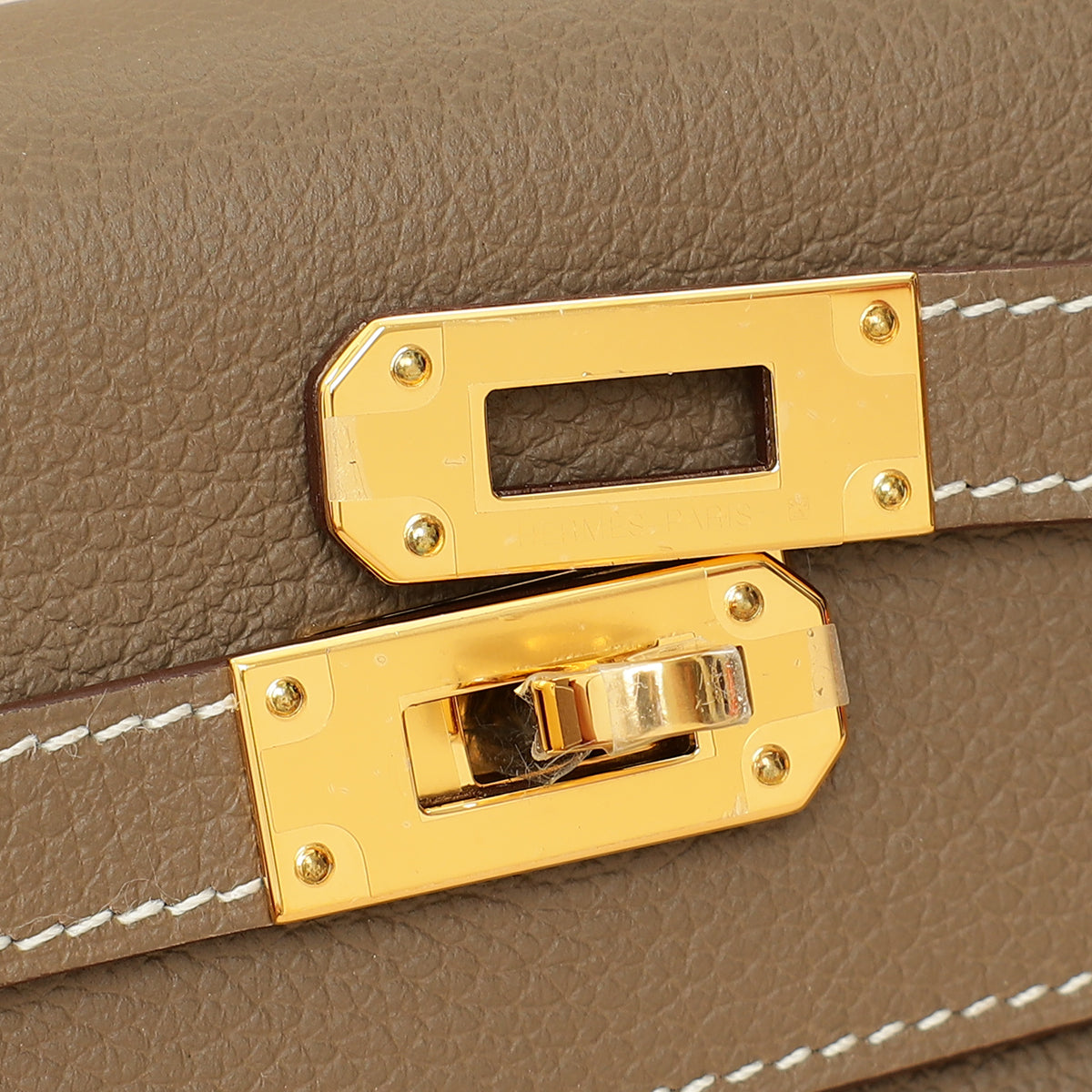 Hermes Etoupe Kelly To Go Evercolor Wallet