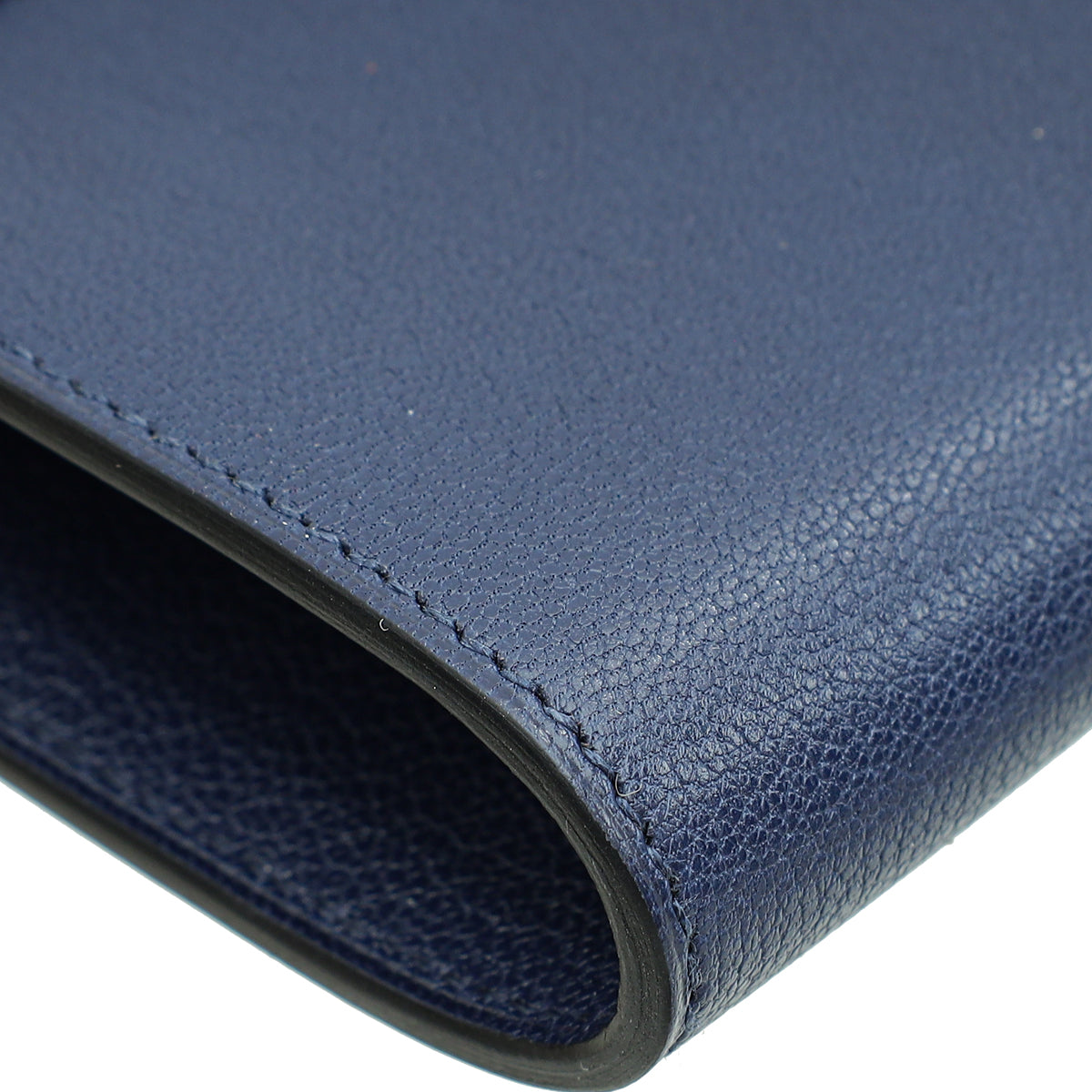 Hermes Bleu Saphire Kelly To Go Chevre Wallet