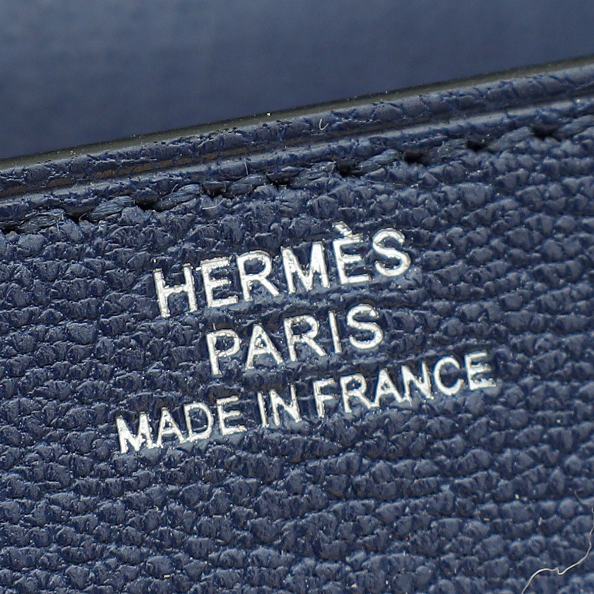 Hermes Bleu Saphire Kelly To Go Chevre Wallet