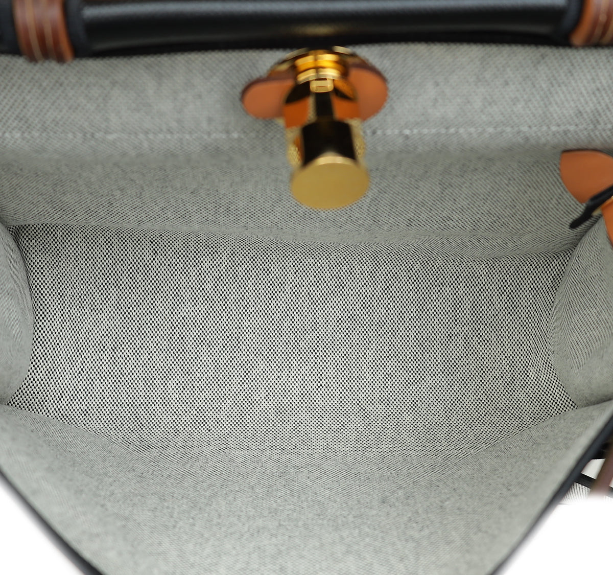 Hermes Bicolor Herbag Zip 31 PM Toile H Berline Vache Hunter Bag