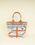 Hermes Multicolor Quadrige Au Fil Motif Steeple 28 Bag