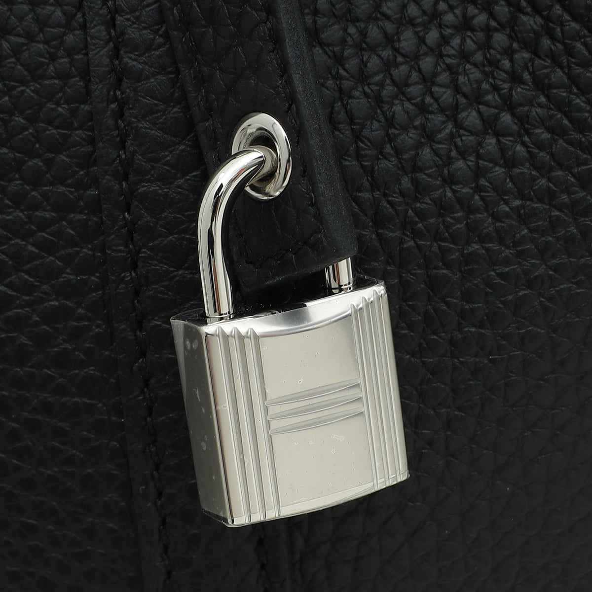 Hermes Noir Picotin Lock 18 Bag