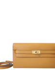 Hermes Caramel Kelly To Go Bag