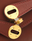Hermes Rouge H Mini Lindy Bag