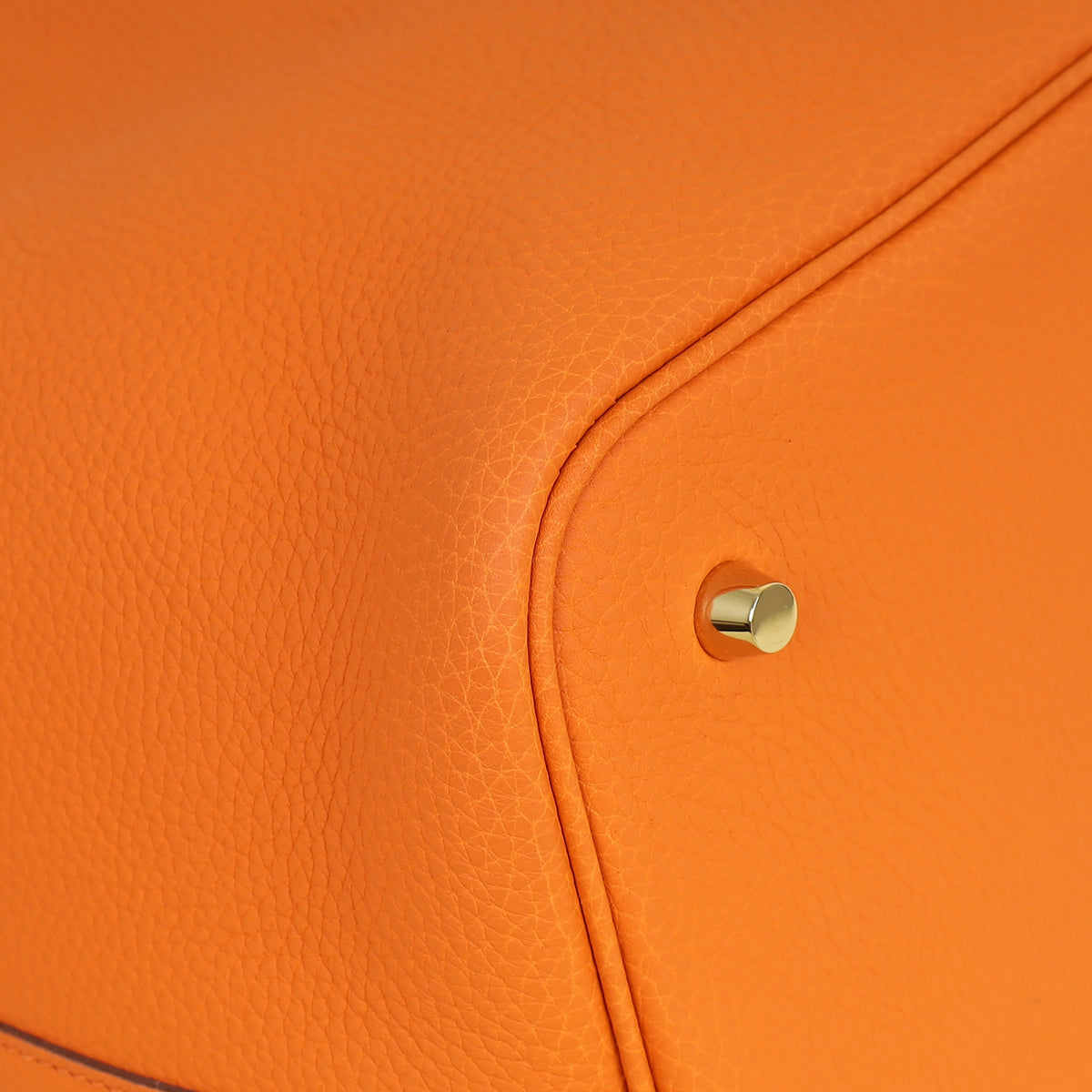 Hermes Orange Picotin Lock 22 Bag