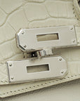 Hermes Beton Alligator Birkin 30 Touch Bag