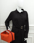 Hermes Orange Feu Bride-a-Brac Large Case