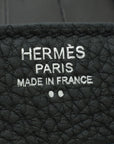 Hermes Noir Shiny Niloticus Crocodile Birkin 30 Touch Tog Bag