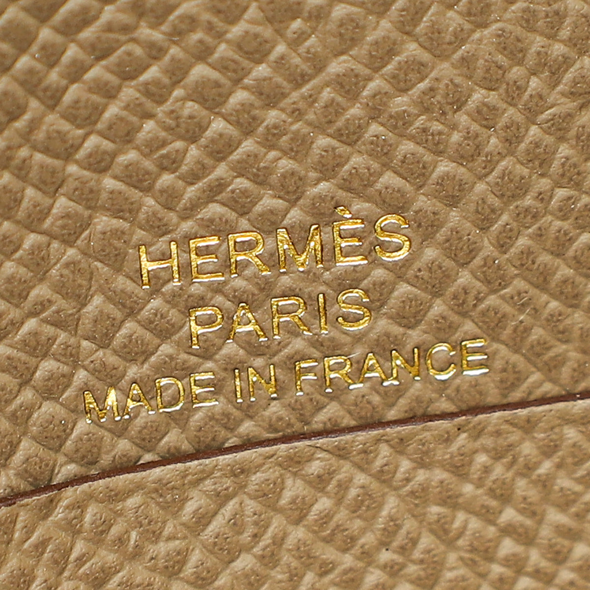 Hermes Etoupe Glacier Maillon To Go Wallet