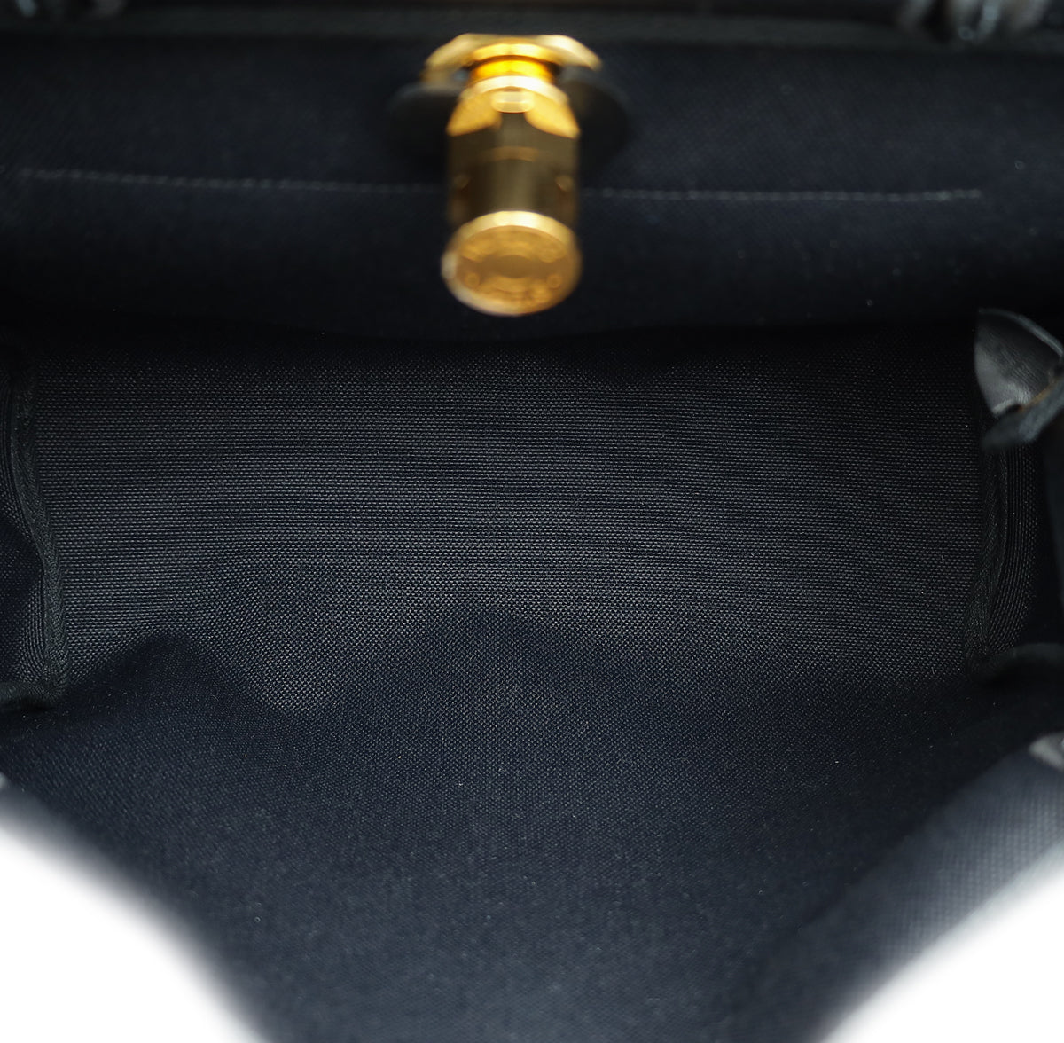Hermes Noir Herbag Zip 31 PM Bag