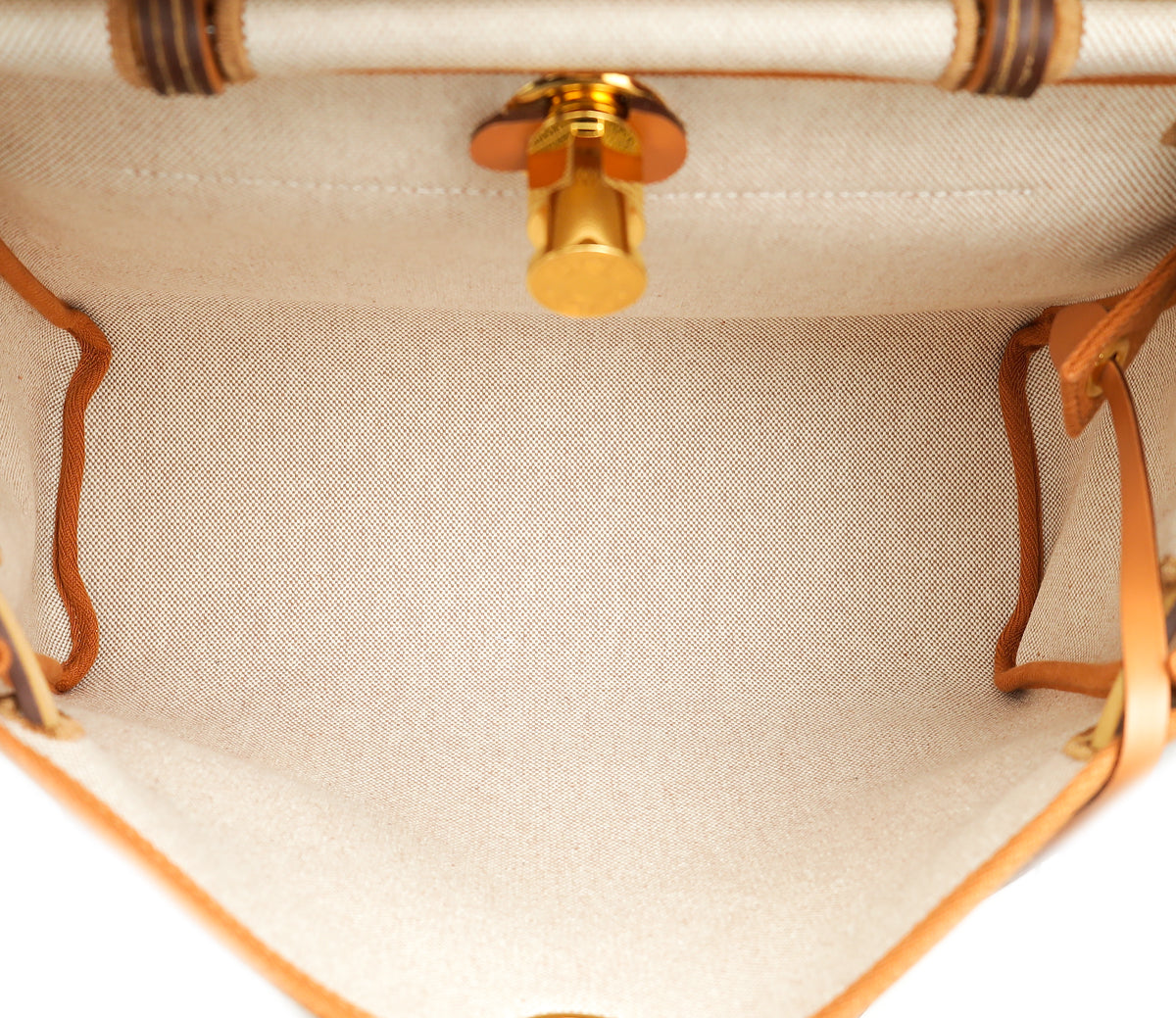 Hermes Tricolor Vache Hunter Chaine D&#39;Ancre Herbag 31 PM Bag