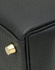 Hermes Noir Kelly Retourne 25 Bag