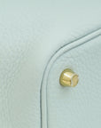 Hermes Bleu Pale Picotin Lock 18 Bag