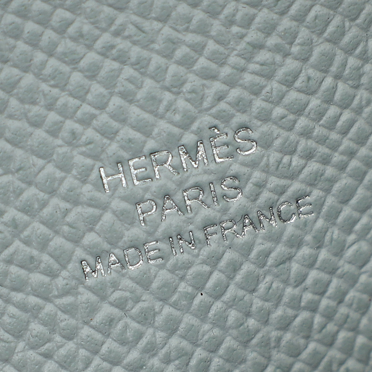 Hermes Bleu Glacier Maillon To Go Wallet