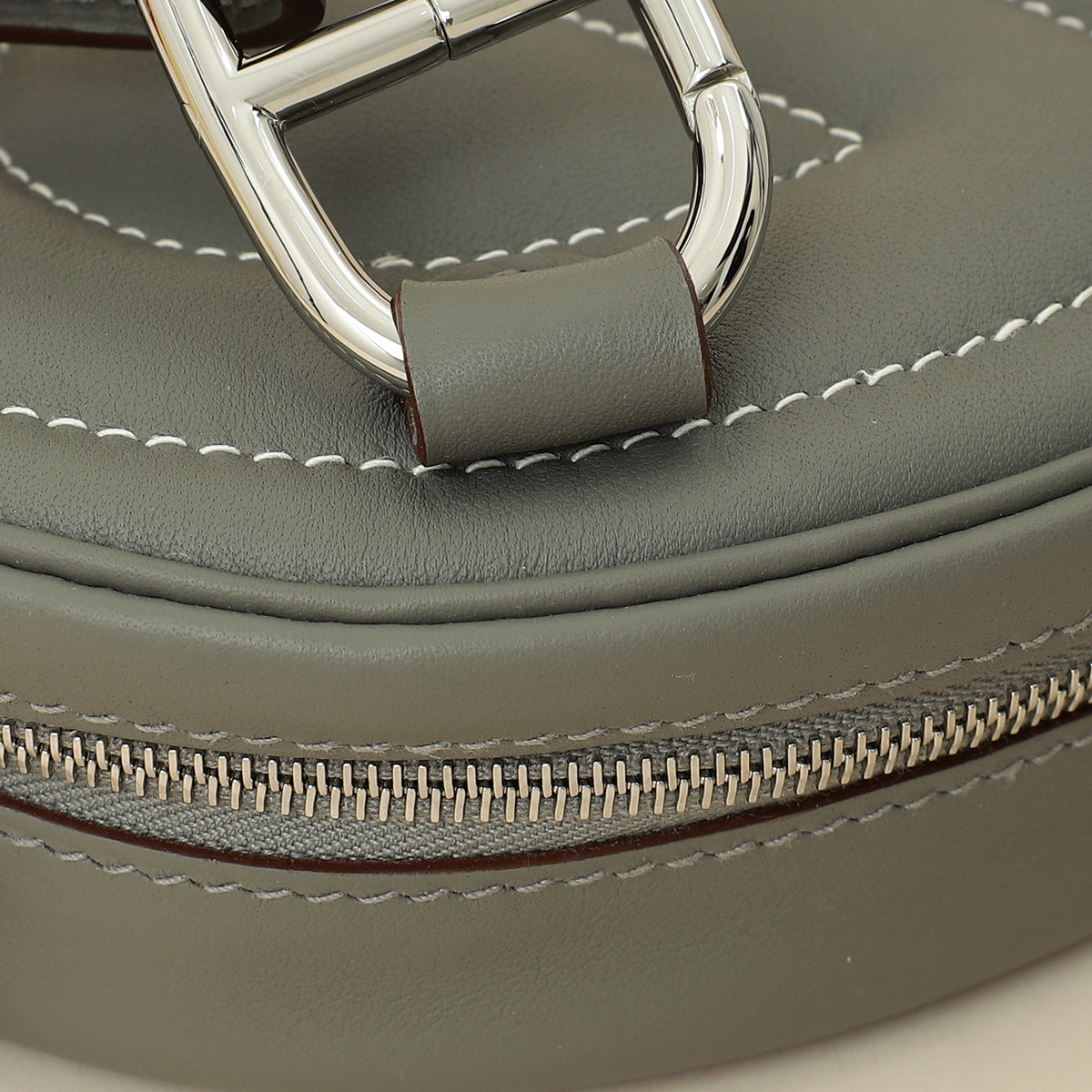 Hermes Gris Meyer Graphite In-the-Loop Belt Bag