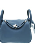 Hermes Bleu de Prusse Mini Lindy Bag