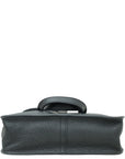 Hermes Noir Halzan 25 Bag