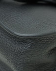 Hermes Noir Halzan 25 Bag