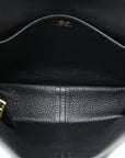 Hermes Noir Halzan 25 Bag