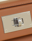 Hermes Gold 24/24 21 Evercolor and Swift Bag