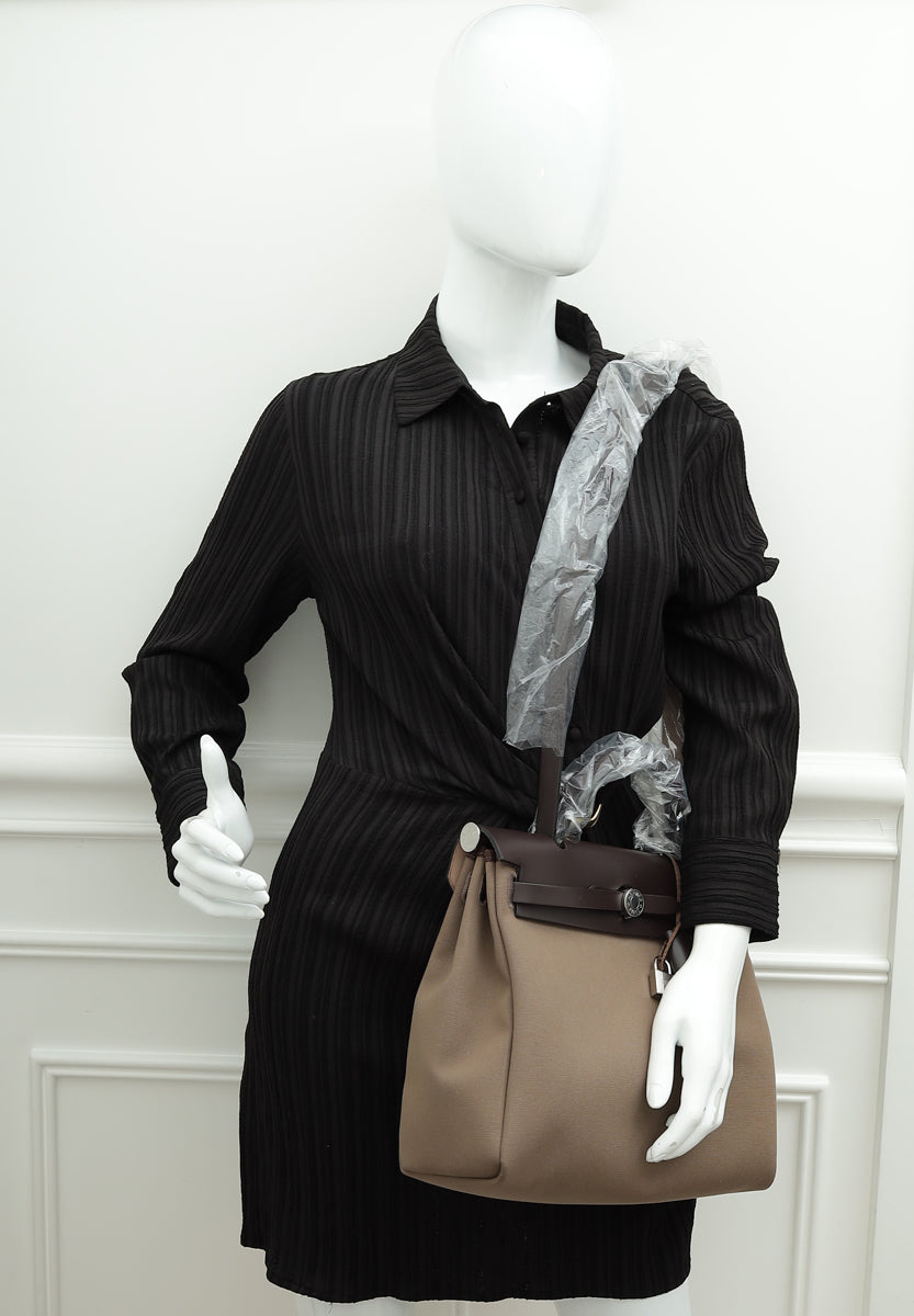 Hermes Bicolor Retourne Herbag Zip 31 PM Bag