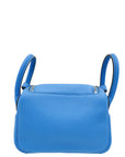 Hermes Bleu Hydra Mini Lindy Bag