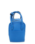 Hermes Bleu Hydra Mini Lindy Bag