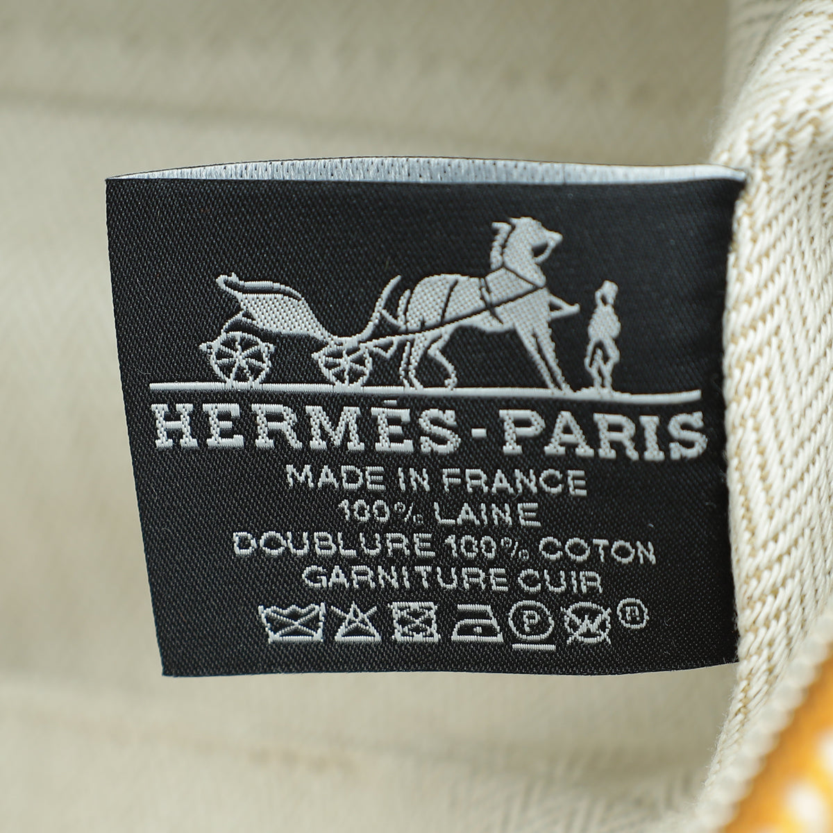 Hermes Fauve Bride-a-Brac Au Carre Case, Small Model