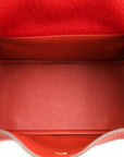 Hermes Vermillon Mini Lindy Bag