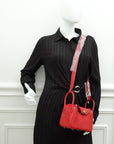 Hermes Vermillon Mini Lindy Bag