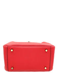 Hermes Vermillon Mini Lindy Bag