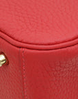 Hermes Vermillon Mini Lindy Bag