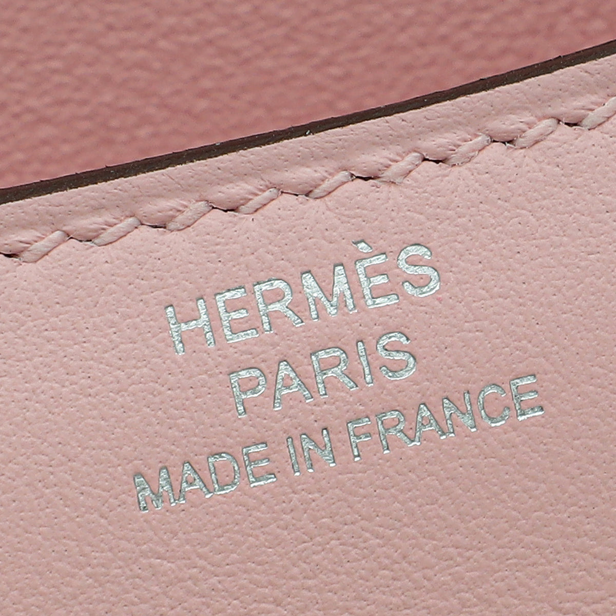 Hermes Rose Sakura Constance III Mini Re-Edition Bag