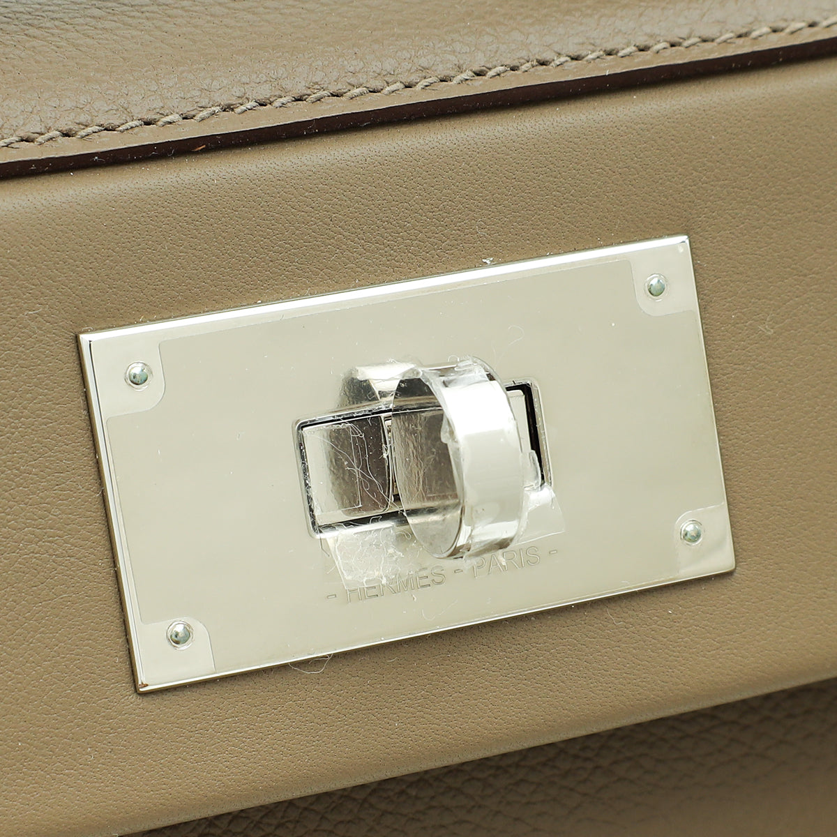 Hermes Etoupe 24/24 Mini Bag