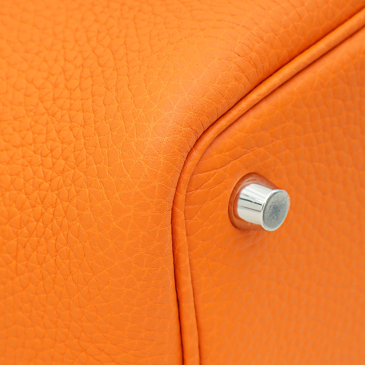 Hermes Orange Picotin Lock 18 Bag