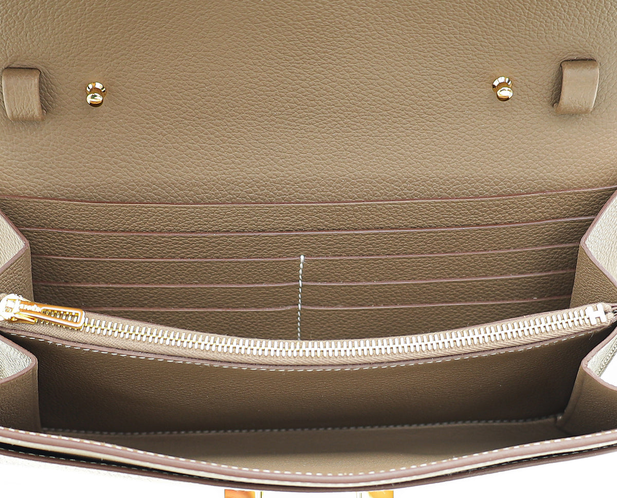 Hermes Etoupe Constance To Go Wallet