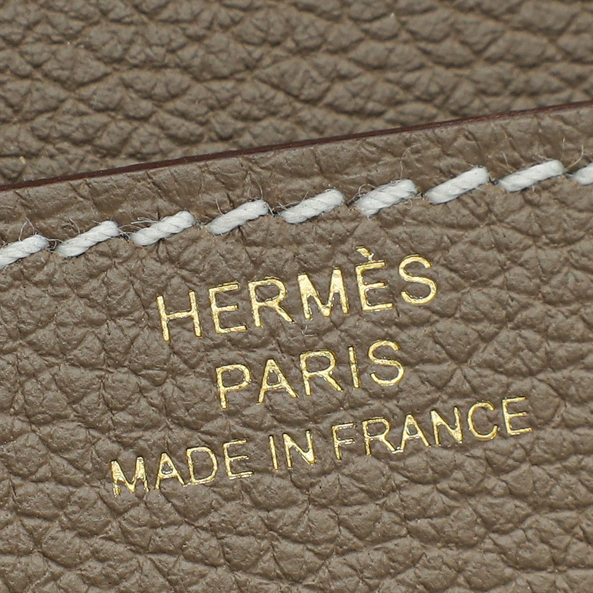 Hermes Etoupe Constance To Go Wallet