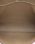 Hermes Etoupe Kelly Depeches 25 Pouch