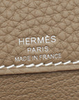 Hermes Etoupe Kelly Depeches 25 Pouch
