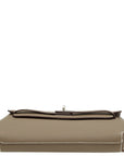 Hermes Etoupe Kelly Depeches 25 Pouch