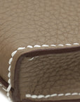 Hermes Etoupe Kelly Depeches 25 Pouch