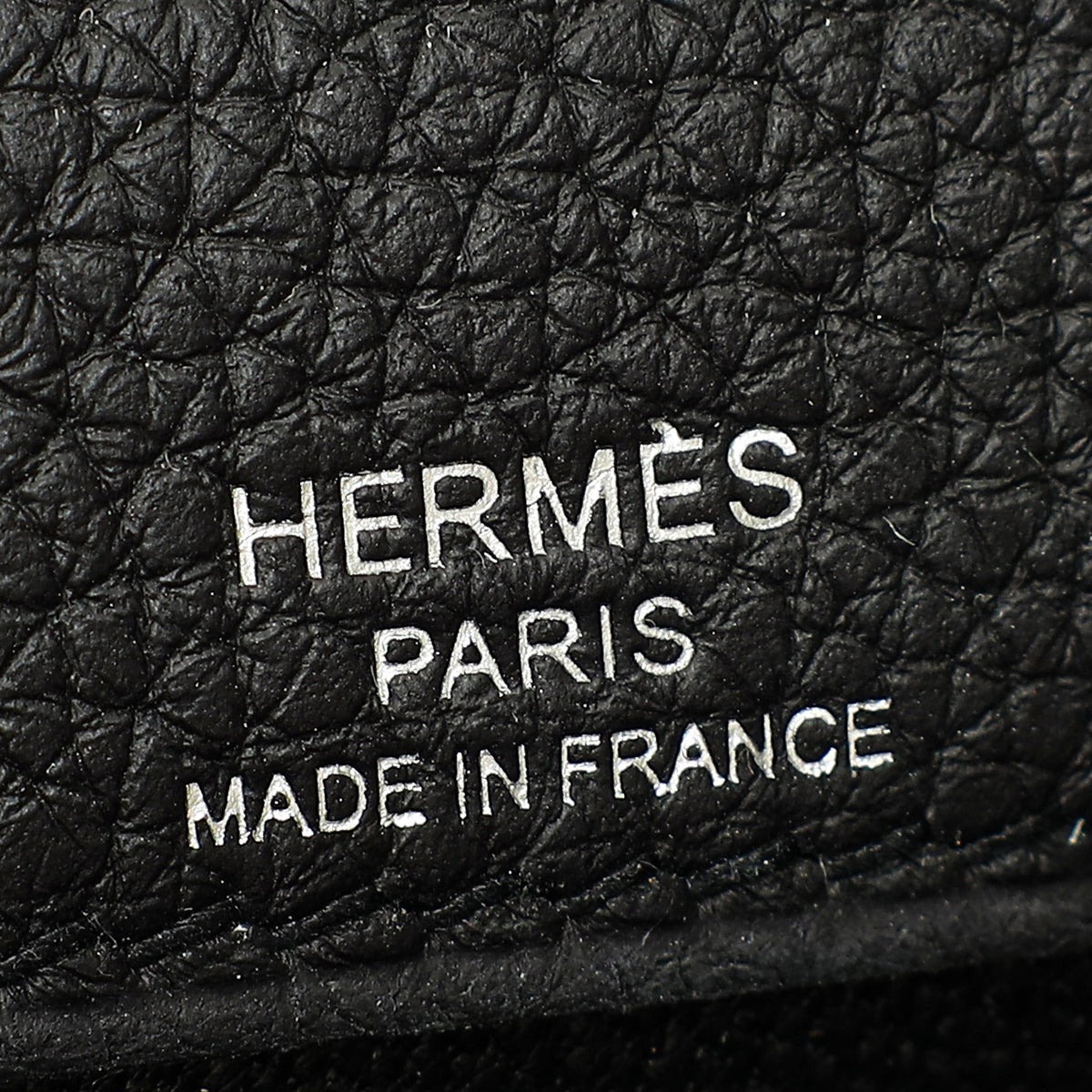 Hermes Noir Kelly Depeches 25 Pouch