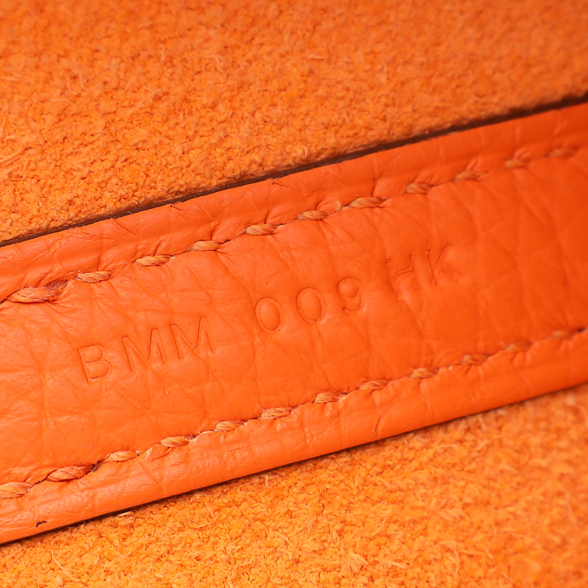 Hermes Orange Minium Picotin Lock 22 Bag