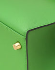 Hermes Vert Yucca Kelly 28 Sellier Bag